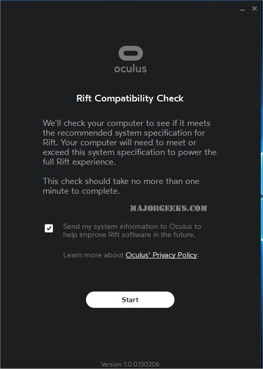 Oculus rift test tool discount